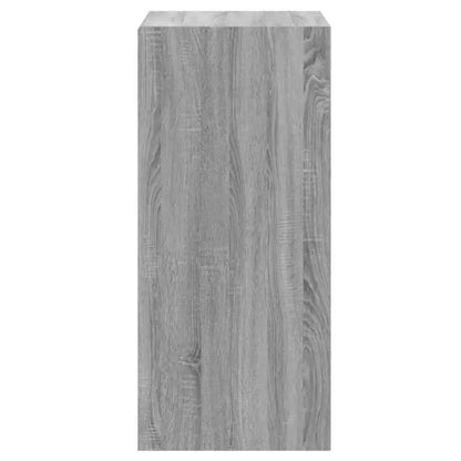 Compact Sonoma Grey Oak Wardrobe