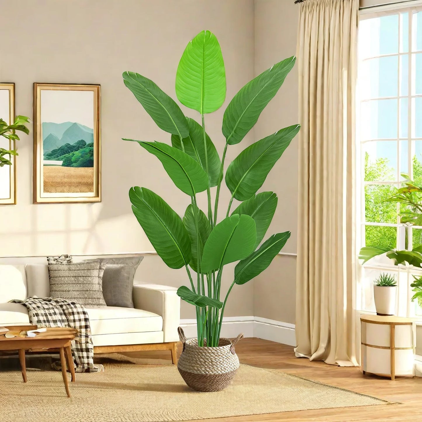 Planta artificial grande