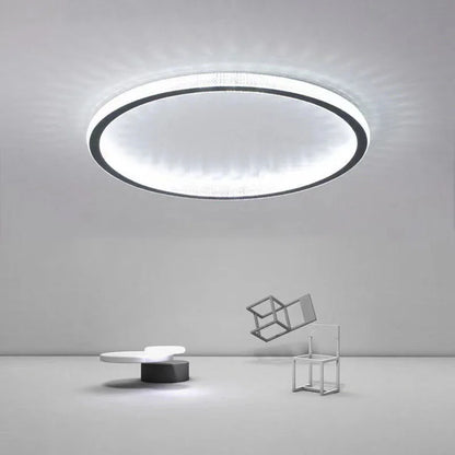 Round Gold Ceiling Light