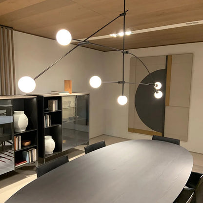 Modern Asymmetric Geometric Ceiling Light