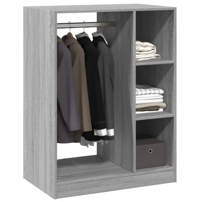 Compact Sonoma Grey Oak Wardrobe