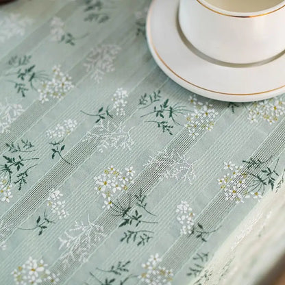 Green Tablecloth