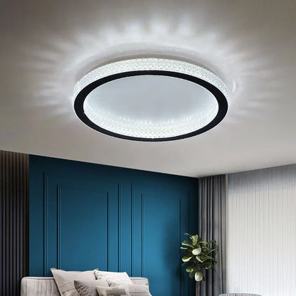 Round Gold Ceiling Light