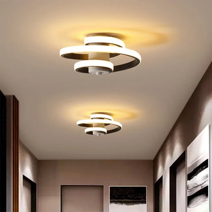 Spiral Ceiling Light