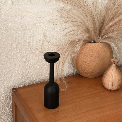 Wooden Candlestick