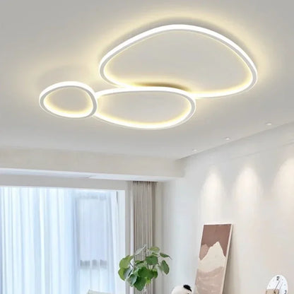White Round Ceiling Light