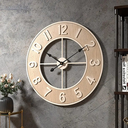 Wooden Wall Clock