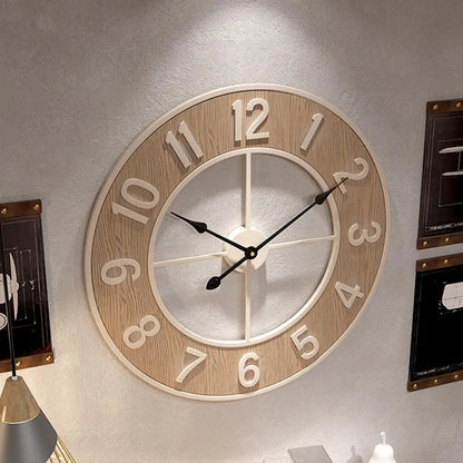 Wooden Wall Clock