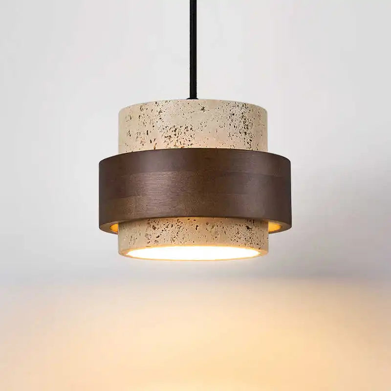 Wabi-Sabi Stone Bar Pendant Light