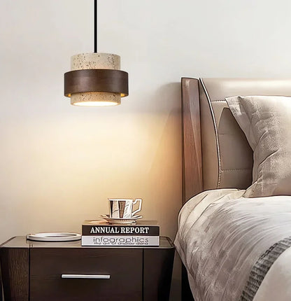 Wabi-Sabi Stone Bar Pendant Light