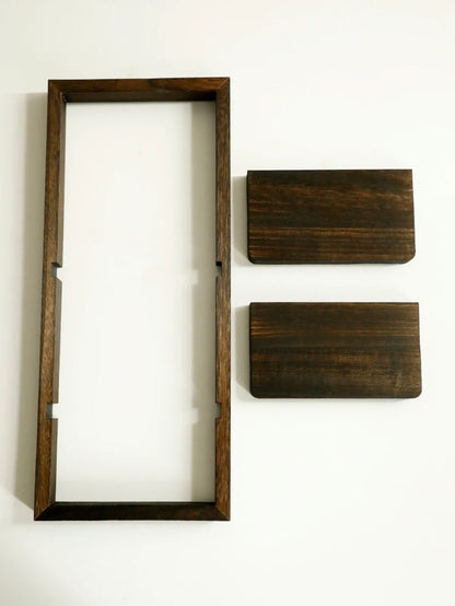 Rustic Wood Wall Shelf