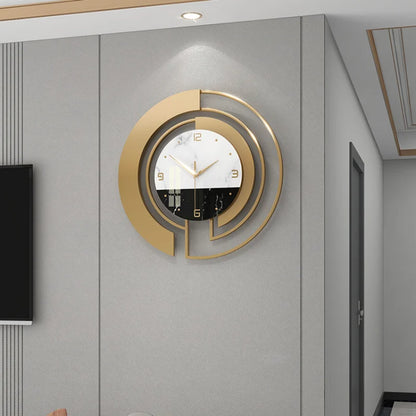 Gold Wall Clock