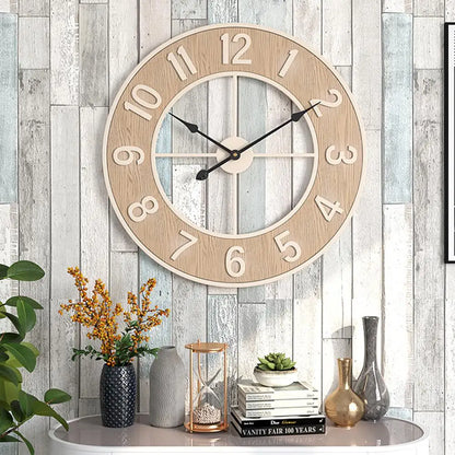Wooden Wall Clock