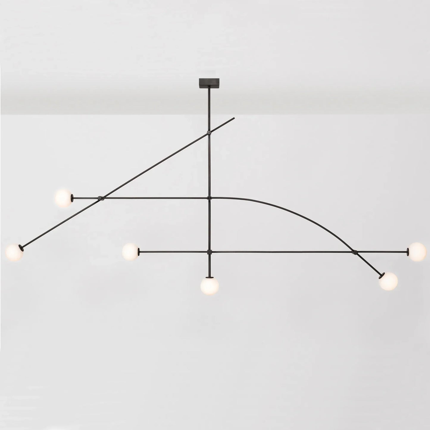 Modern Asymmetric Geometric Ceiling Light