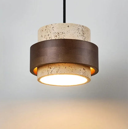 Wabi-Sabi Stone Bar Pendant Light