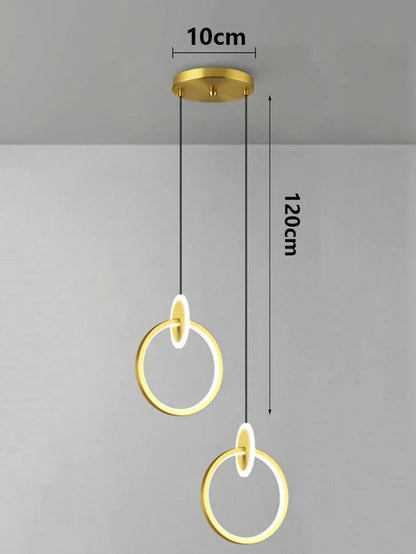 Modern Design LED Ring Pendant Light