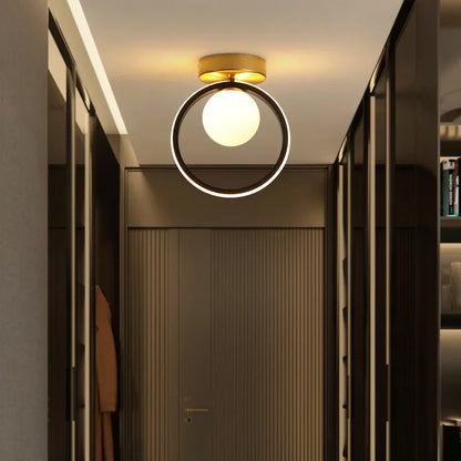 Round Designer Ceiling Light