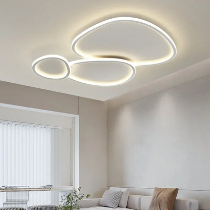 White Round Ceiling Light
