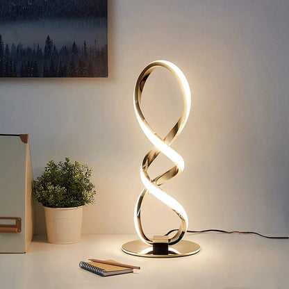 Lampe de Chevet Argenté Design