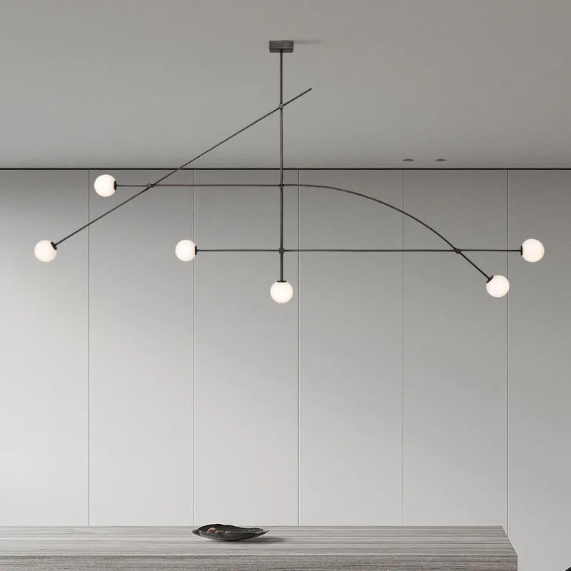 Modern Asymmetric Geometric Ceiling Light