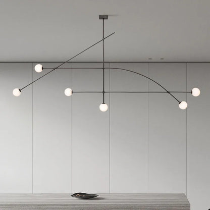 Modern Asymmetric Geometric Ceiling Light