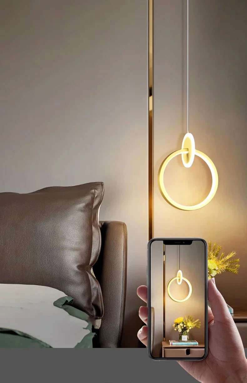 Modern Design LED Ring Pendant Light