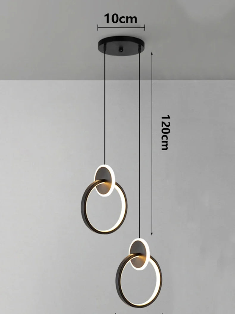 Modern Design LED Ring Pendant Light