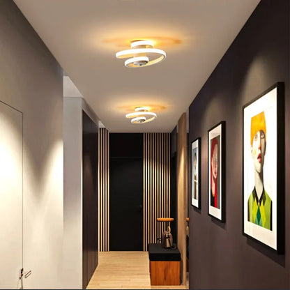Spiral Ceiling Light
