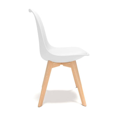 Chaises Scandinaves Blanches