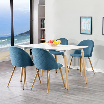Chaises Scandinaves Velours