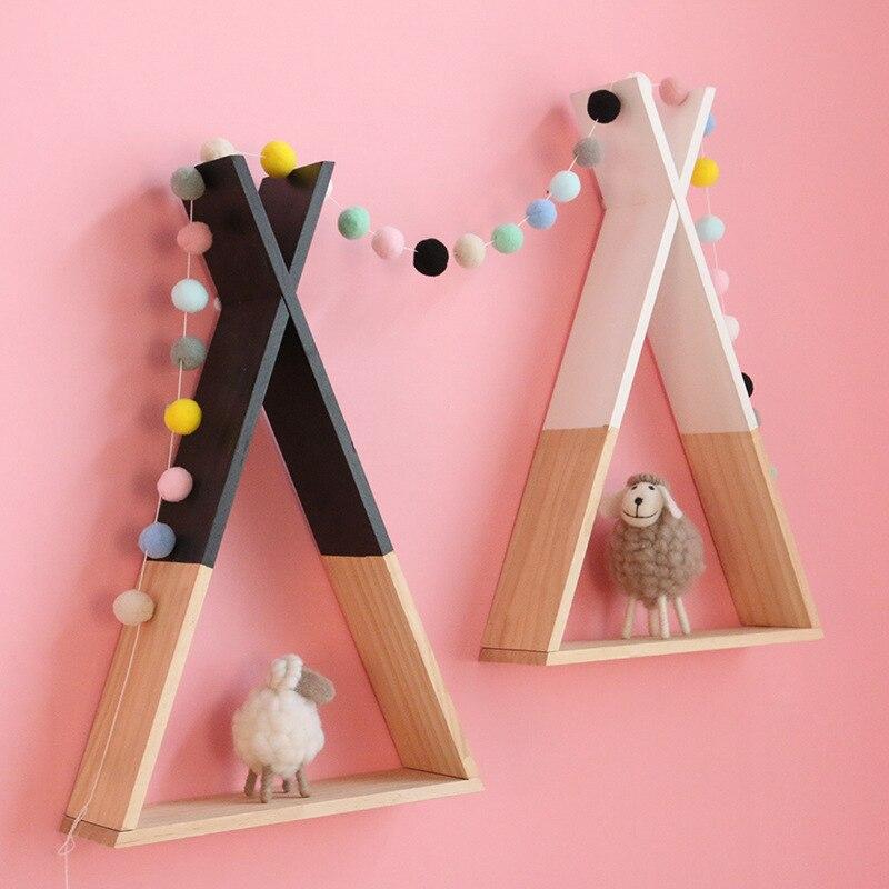Étagère Murale Scandinave Triangle