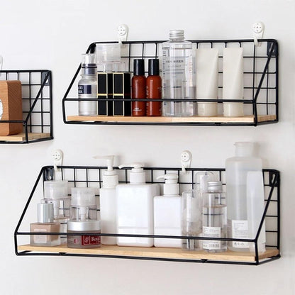 Étagère Murale Scandinave Vintage Métal