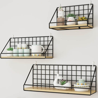Étagère Murale Scandinave Vintage Métal
