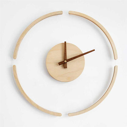 Horloge Scandinave Bois