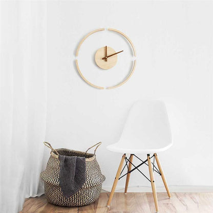Horloge Scandinave Bois