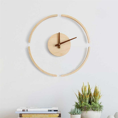 Horloge Scandinave Bois