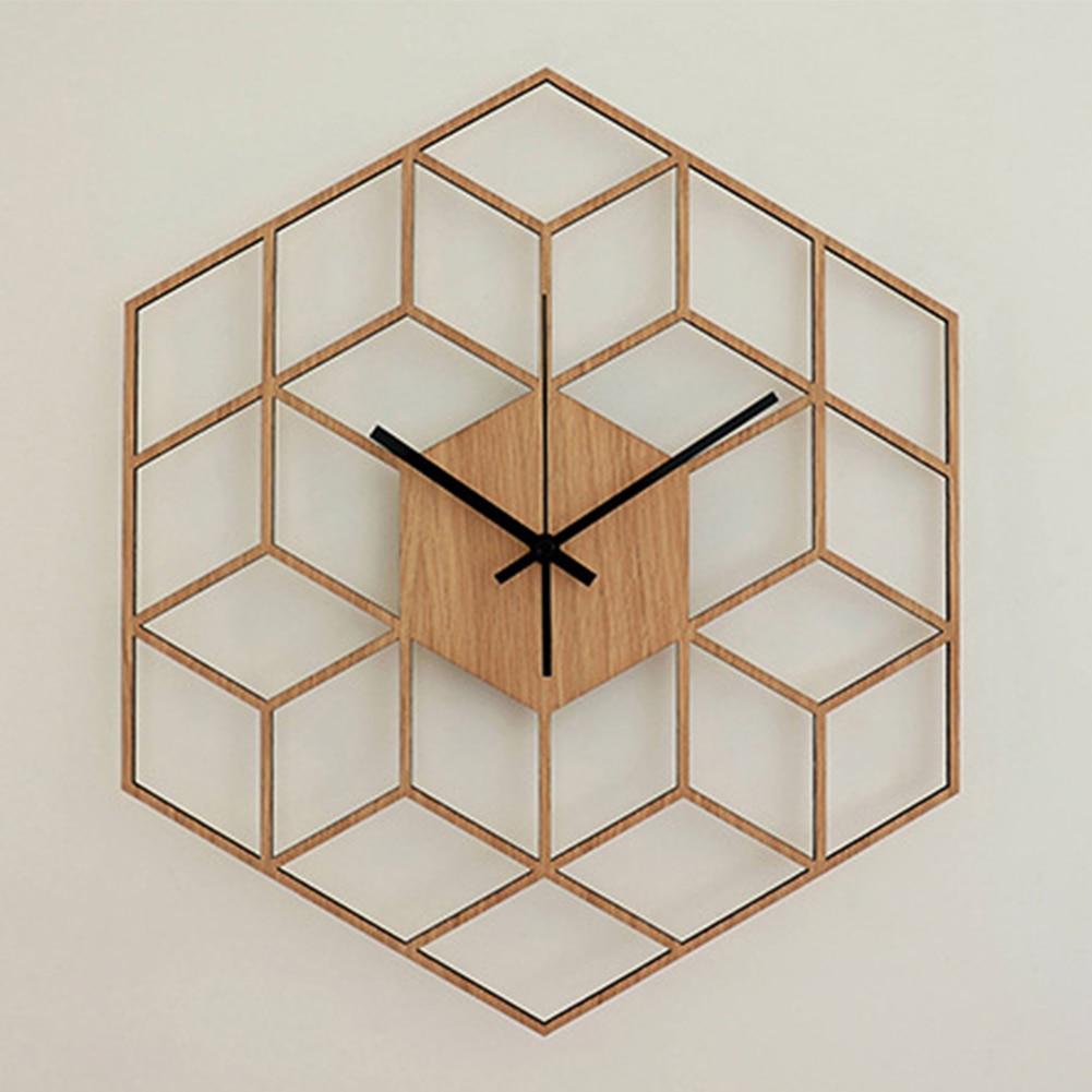 Horloge Scandinave Bois