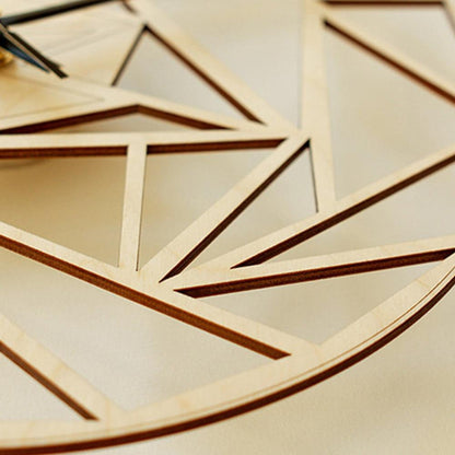 Horloge Scandinave Géométrique