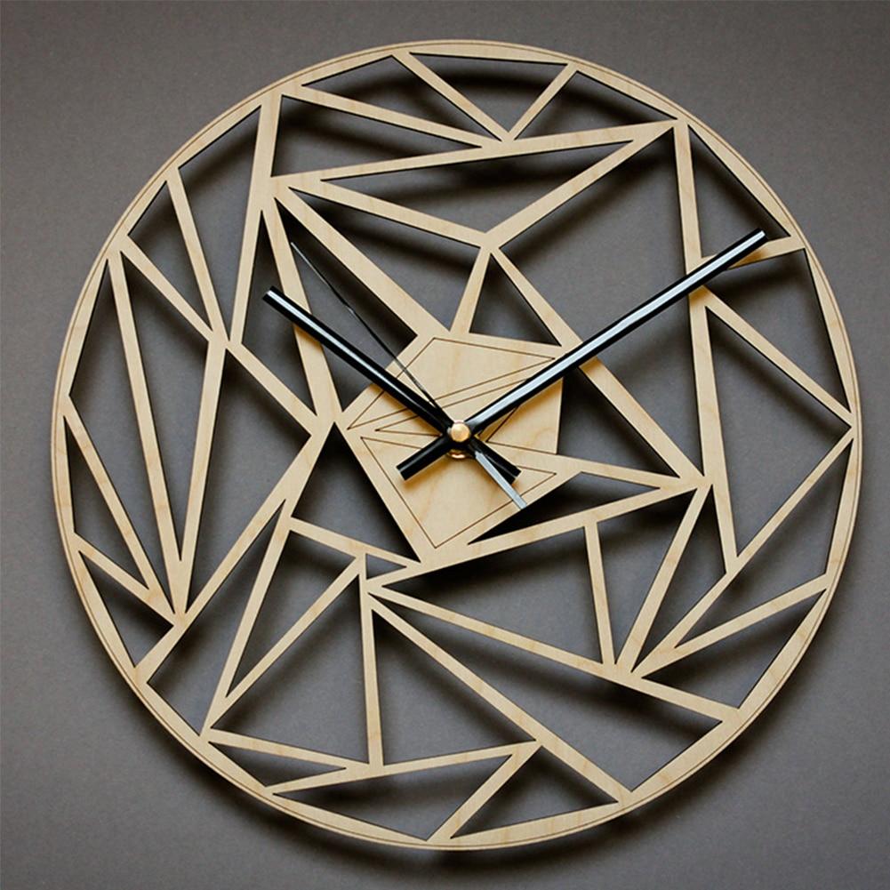 Horloge Scandinave Géométrique