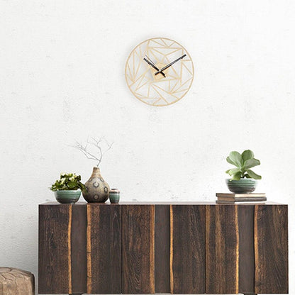 Horloge Scandinave Géométrique