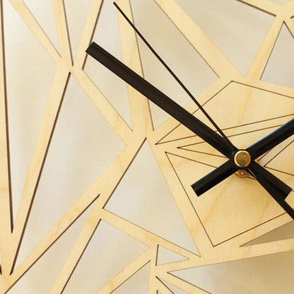 Horloge Scandinave Géométrique