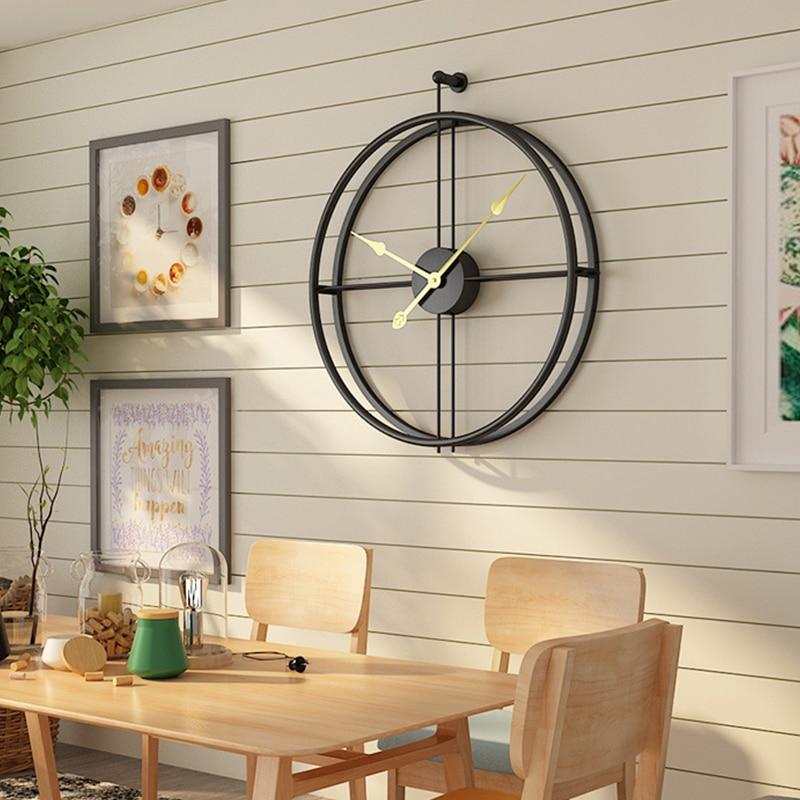 Horloge Scandinave Grande Murale Design