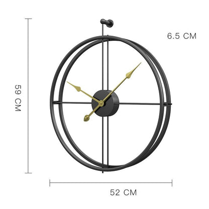 Horloge Scandinave Grande Murale Design
