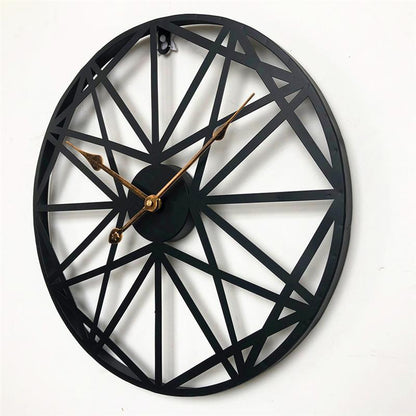 Horloge Scandinave Noir Design