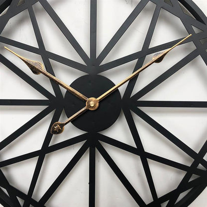 Horloge Scandinave Noir Design