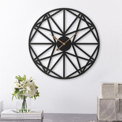 Horloge Scandinave Noir Design