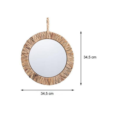 Miroir Scandinave Bois Rond
