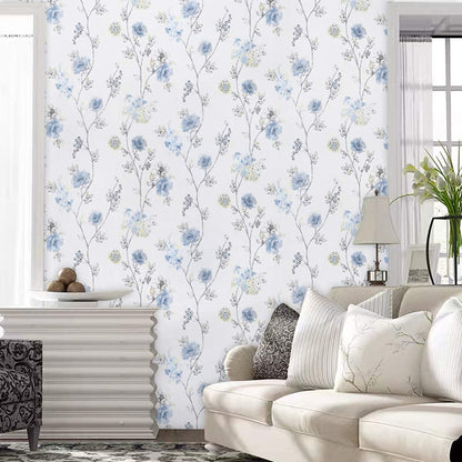Papier Peint Scandinave Fleur Vintage