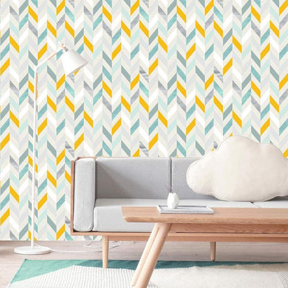 Papier Peint Scandinave Forme Géométrique