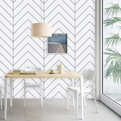 Papier Peint Scandinave Géométrique